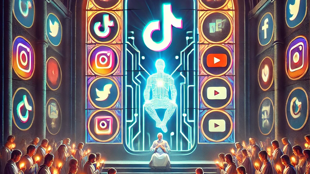 Praise Be the Algorithm: A Modern Faith Story in Scrolls and Swipes